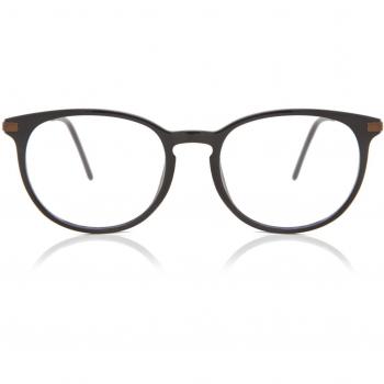 Gafas Anti-Azules Oval Montuta Completa Plástico Marrón Armazones para Hombre - SmartBuy Collection