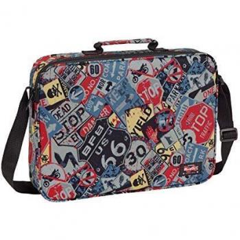 Blackfit8 Road Bolso Maletín Cartera Extraescolares, Multicolor, Única