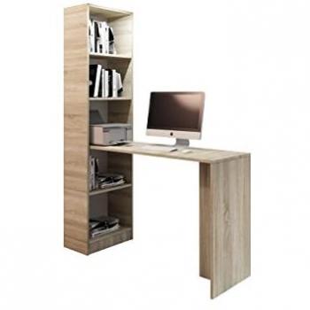 Mesa de oficina Dover 109, Roble Sonoma, 125 x 79 x 50 cm