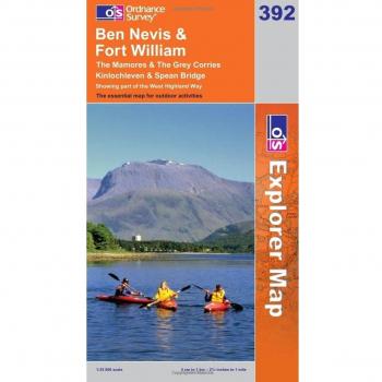 Ben Nevis OS Explorer Map 392