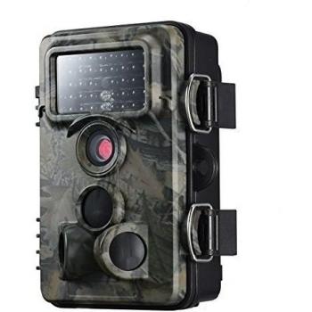 VicTsing Cámara de Caza, Impermeable IP66, 1080P HD, Trail Cámara PIR Infrarrojo Sensor de Movimiento, Visión Nocturna de Caza, Monitor de Salvajes, para Vigilancia