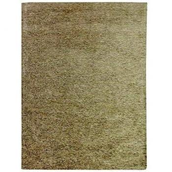 Alfombra Texturada Vintage 160 x 230 cm Color Marrón Sable