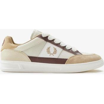 Zapatillas de piel para hombre Fred Perry con diseño clásico y cordones