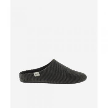 Zapatillas de casa Victoria Norte de pana con plantilla interior de pelo suave, abiertas y unisex