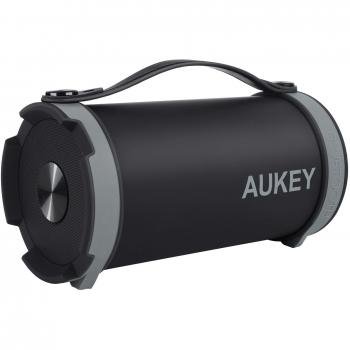 AUKEY Altavoz Bluetooth 11W Portátil al Aire Libre Subwoofer Radio FM Puerto Aux-in para iPhone, Samsung, HTC, iPad, MP3, Ordenador Portátil
