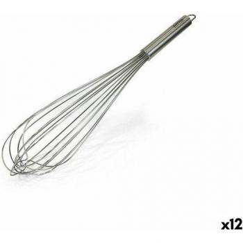 Batidor de Varilla Manual de Acero Inoxidable Quttin 50 x 7,5 x 10 cm (12 Unidades)