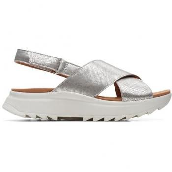 Sandalias con Cuña Clarks Dashlite Wish para Mujer en Color Plateado 37 EU