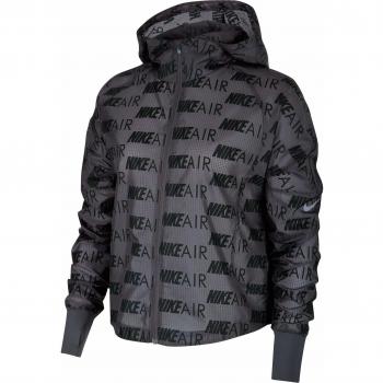 Nike W Nk Jkt HD Air Chaqueta, Mujer, Dark Grey/White, XL