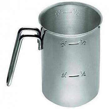 RÖSLE Stainless Steel Hotel Measuring Jug, 0.5 cm,24037