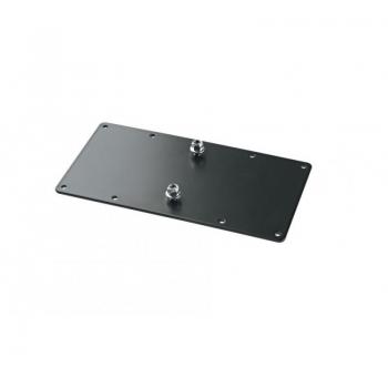 K&M 19616 Black VESA MIS-E 200 Adapter Plate for Monitors