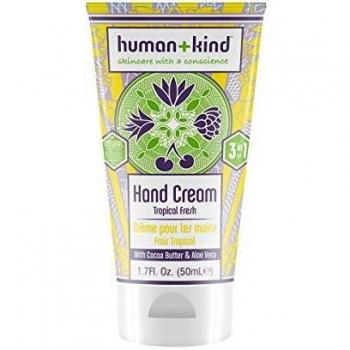 Human+Kind Hand Cream - Pampers And Protects Hands, Elbows And Feet - Keeps Skin Feeling Soft - Non-Greasy