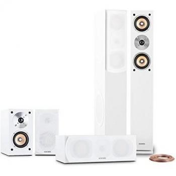 Auna Linie-501-WN 5.0 Sistema de Sonido Home Cinema 360W RMS Potencia
