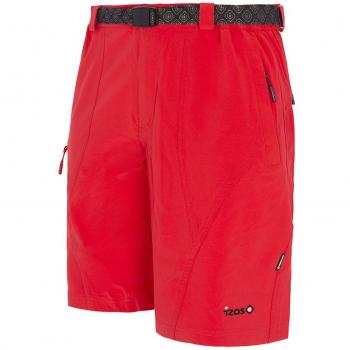 Izas Bear Pantalones Cortos Elásticos, Hombre, Rojo Mineral, XS