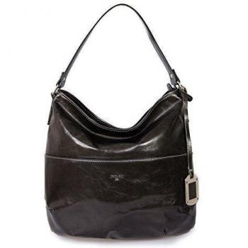 Picard Pollenca bolso al hombro piel 36 cm antracita