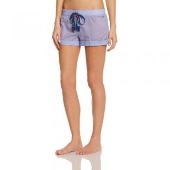 Banana Moon Brynner Heath - Pantalón con estampado floral para mujer, talla 38, color azul marino