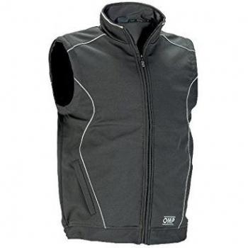 Omp OMPOR5913089XXL Chaqueta No Sleeved Softshell, Color Negro, Talla XXL