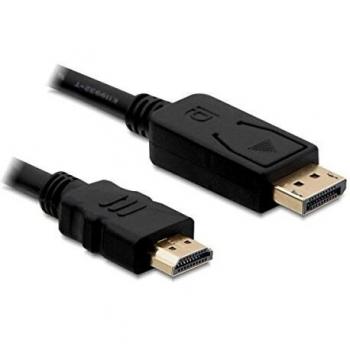 DELOCK CABLE DISPLAYPORT A HDMI 3M NEGRO 82435