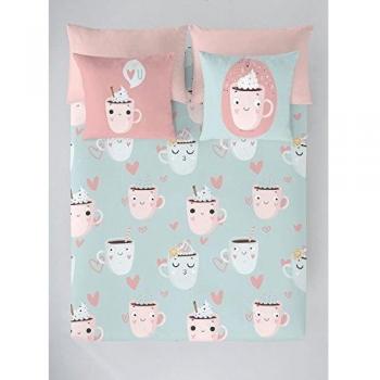 COSTURA Funda nórdica Funny Cups Cama 180 cm