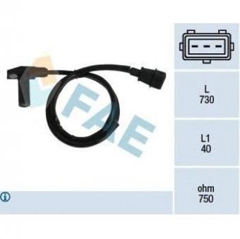 FAE 79213 Generador de impulsos, cigüeñal, negro