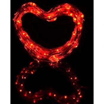 Xcellent Global Tira de LEDs 5m/16.4ft 66 LEDs Auto Programable por Control Remoto 8 Modos de Iluminación para Interior y Exterior Estanco Accioando por Baterías Banda de Cobre Ultra-delgada Luces estrelladas para Árboles de Navidad Bricolaje iluminaci