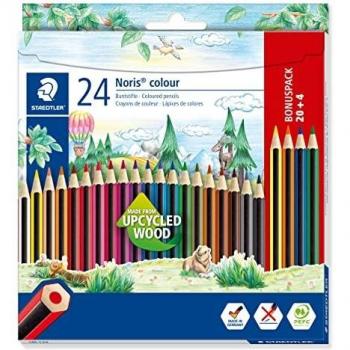 Staedtler Noris Colour 185 C24 Lápices de Colores (20+4 Gratis)