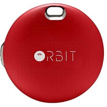 Orbit Keys GPS-Enabled Smart Key Finder with Selfie Remote - Red