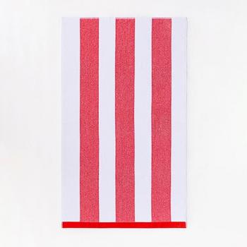 Juego de Toallas de Playa 90x160cm + Bolsa - Rojo Rainbow