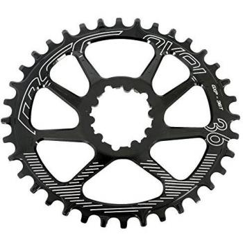 MSC Bikes DMGXP Plato Ovalado, Negro, 36 T