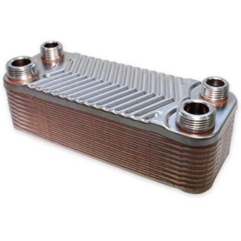 Hrale Intercambiador calor térmico acero inoxidable 20 placas Termocambiador placas máx. 44 kW