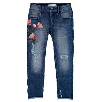 NAME IT TEJANOS DENIM JEANS NIÑA BANNE - 140, Medium Blue Denim