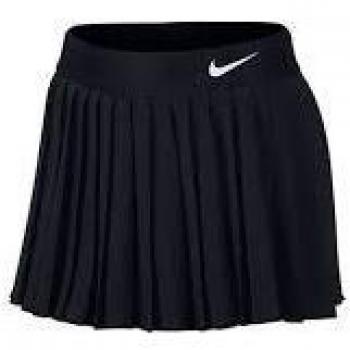 Nike Tennis Court Victory Falda niña, Niñas, Color Negro/Blanco, tamaño FR : M