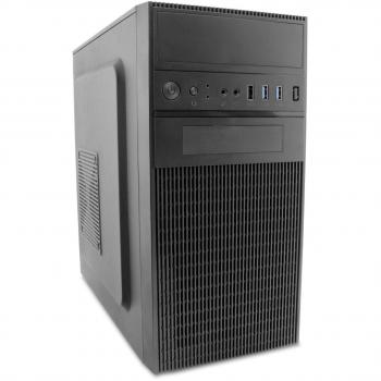 Caja CoolBox M580 Micro-ATX con Fuente de Alimentación 500W, USB 3.0, Color Negro