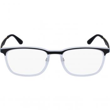 Ray-Ban 0Rx7163, Monturas de Gafas para Hombre, Matte Trasparent, 55