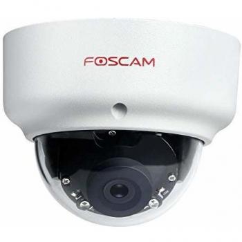 Cámara de Seguridad IP Foscam D2EP Full HD 1080p Domo Interior y Exterior con Visión Nocturna IR hasta 20m PoE