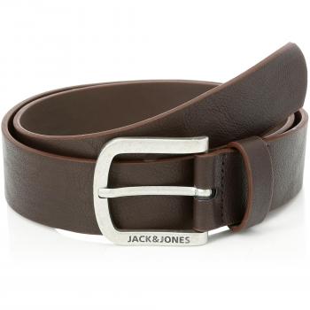 Jack & Jones Jacharry Dark Brown Leather Belt