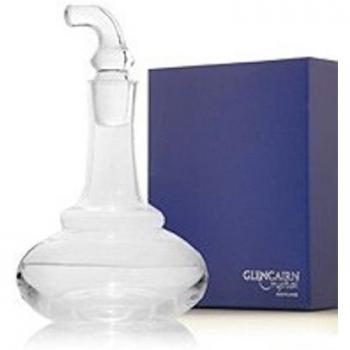 Maceta de whisky de vasos de cristal sin plomo Todavía Decantador con caja de presentación forrada de seda)