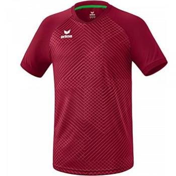 Erima Madrid Kids Unisex Short Sleeve Jersey - Red - Size 164