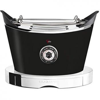 Tostadora Bugatti Volo 930W Multifuncción Diseño Moderno Color Negro