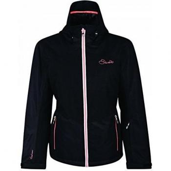 Dare 2b Beckoned II - Chaqueta Aislante Impermeable para Mujer, Beckoned II, Mujer, Color Negro, tamaño Talla 16