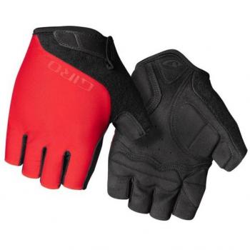 Guantes Giro Cortos Jag Rojo Negro Intenso para Hombre - Talla M