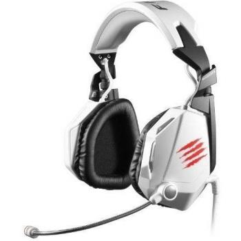 Mad catz Cyborg F.R.E.Q.5 Stereo Gaming Headset F - Auricular Mad Catz F.R.E.Q. 5 Blanco