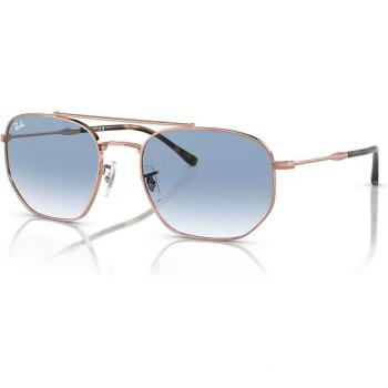 Ray-Ban RB3707 Asian Fit 92023F Men's Sunglasses Gold Size 54