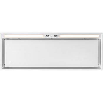 Campana Extractora Integrada Novy Crystal 26050, 60cm, Vidrio Blanco, 600m³/h, Iluminación LED