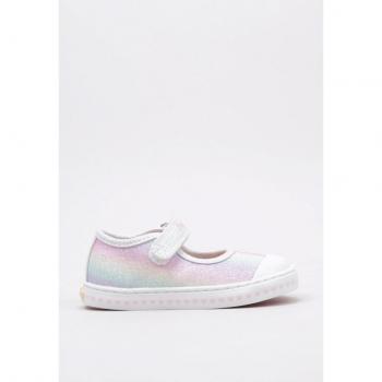 Pablosky Lonas 971800 Niña Blanco - Zapatos Planos Cómodos y Resistentes