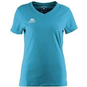Kappa Tabbiano Camiseta, Mujer, Turquesa, 2XS