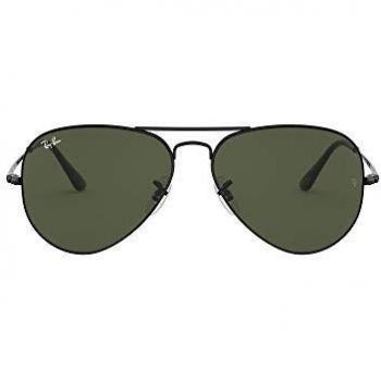 Ray-Ban RB3689 914831 Black/Crystal Green Men's Sunglasses Size 55