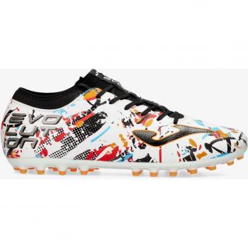 Bota Joma Evolution 2316 White Black Orange Ag Talla 41 Botas de Fútbol