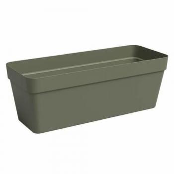 Maceta Jardinière Artevasi Verde Rectangular de Polipropileno con Auto Riego 57,9 x 24,3 x 22 cm