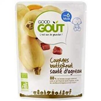 Plato Preparado de Calabaza y Cordero Good Gout 190 g
