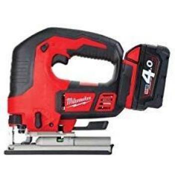 Milwaukee 4933451389 - M18bjs-402c sierra calar 18 v 4,0 ah litio, carrera 25mm,puño cerrado